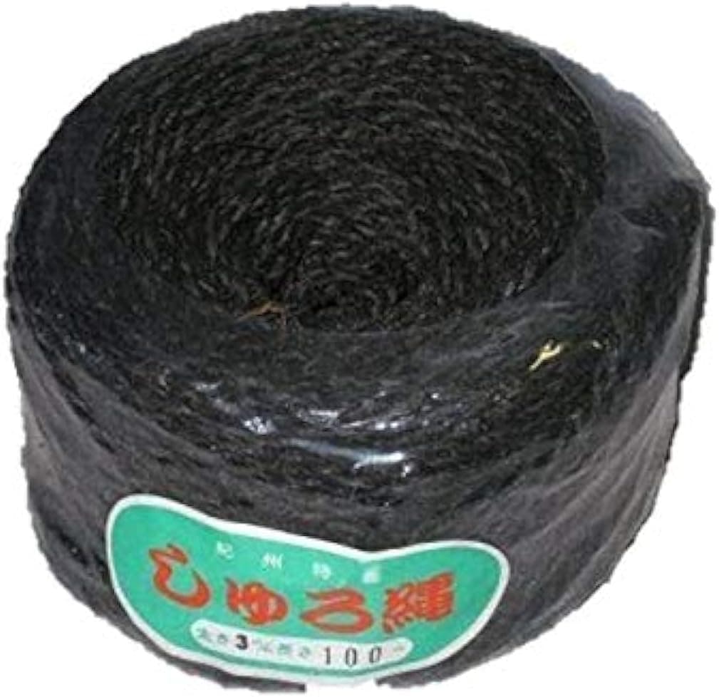 Joshua Roth Bonsai Twine, Palm Black - 328 Ft Coil