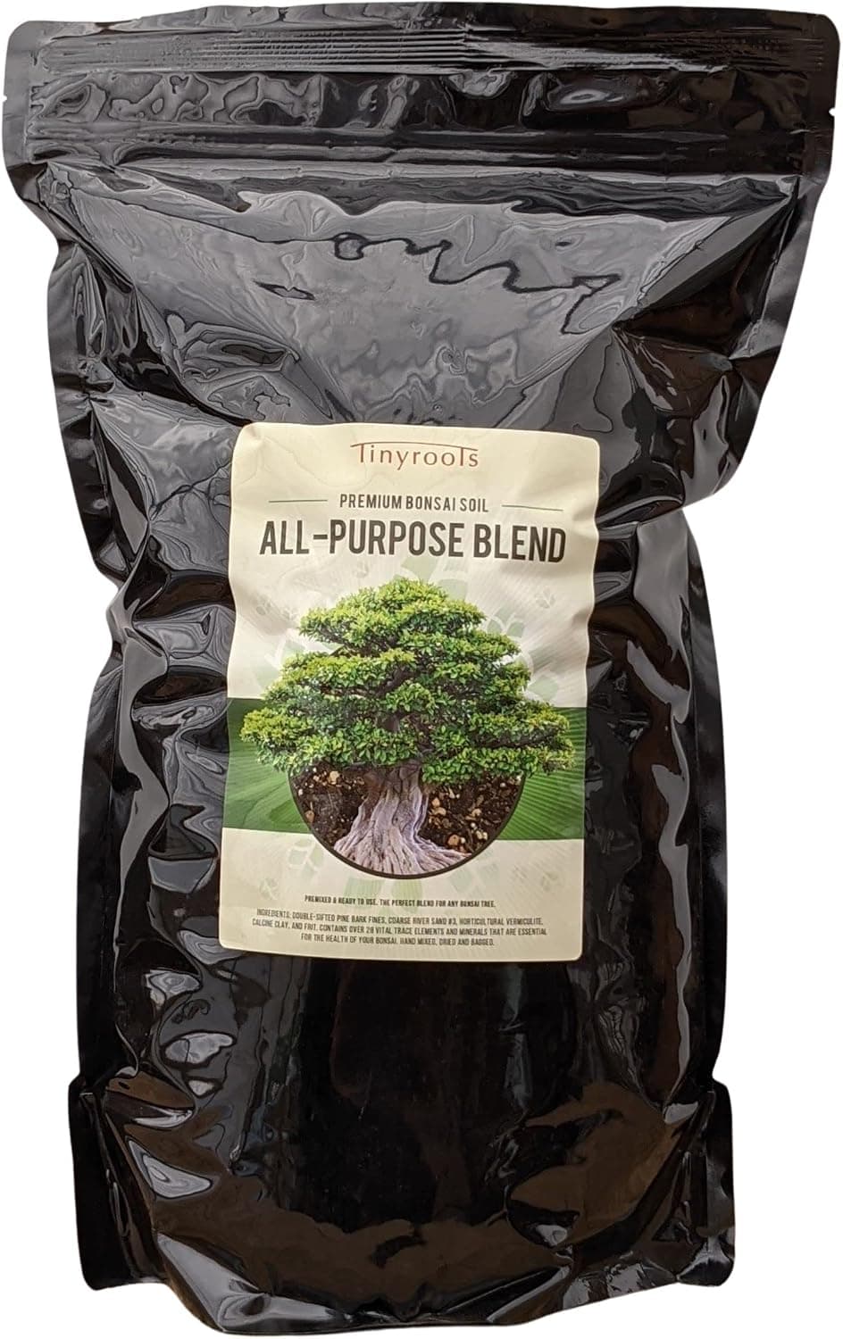 Bonsai Outlet Bonsai Soil Mix - Tinyroots All Purpose Ready to Use Blend for All Varieties of Bonsai Trees, 2.5 Gallons