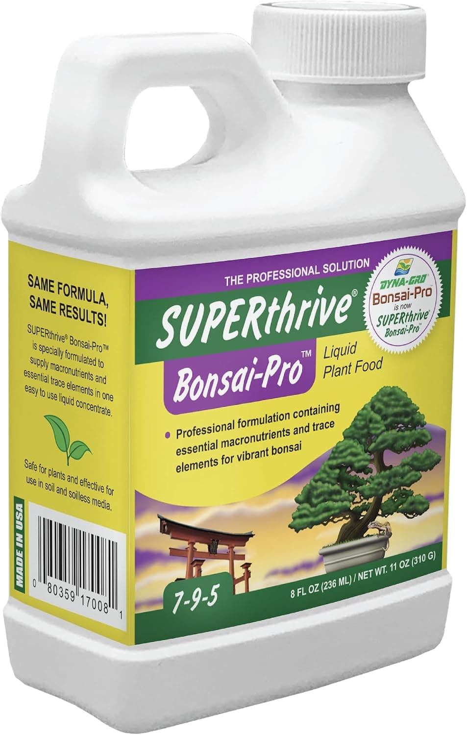 SUPERthrive Bonsai-Pro Liquid Plant Food, 8 oz
