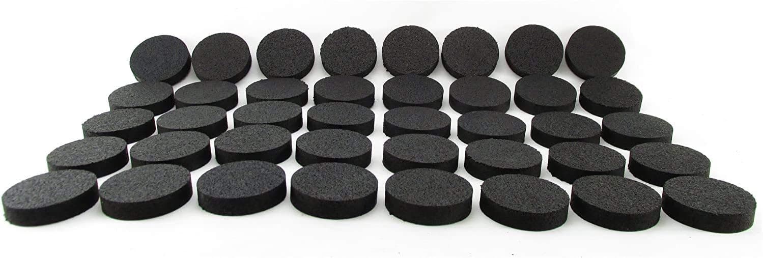 LIFT MY POT Flower Pot Feet, Invisible Flower Pot Risers, Rubber Risers for Plant Pots - 40 Pc