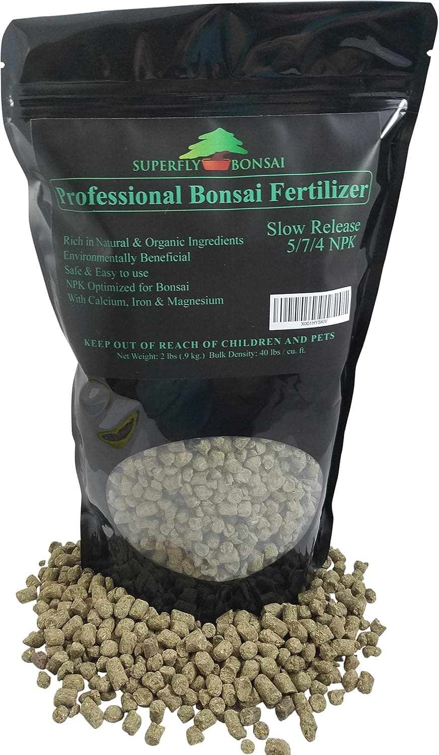 Professional Bonsai Fertilizer - Rich in Organic and Natural Ingredients, Slow Release, 2 Pound