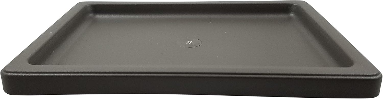 Bonsai Drip and Humidity Tray, Brown Plastic Tree Tray, Great for Mica, Plastic and Ceramic Pots, 8 1/2 x 6 1/4