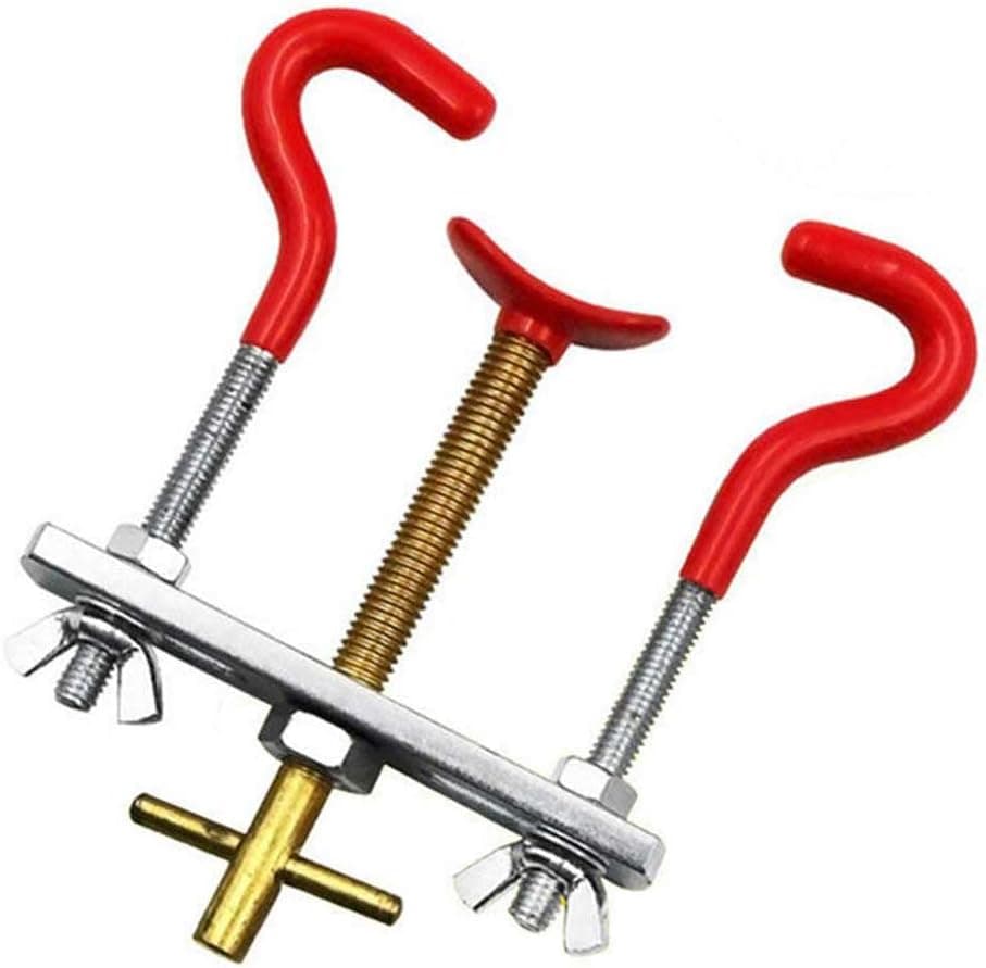 Yueunishi Tree Branch Trunk Bender, Gardening Bonsai Tool, Branch Trunk Moderator Bending Pruning Kit (red)
