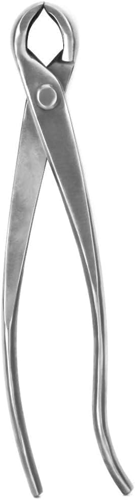 TOPINCN Bonsai Tool Branch Cutter Stainless Steel Garden Knob Cutter Concave Cutter Gardening Tool 210mm (8.26 inch)