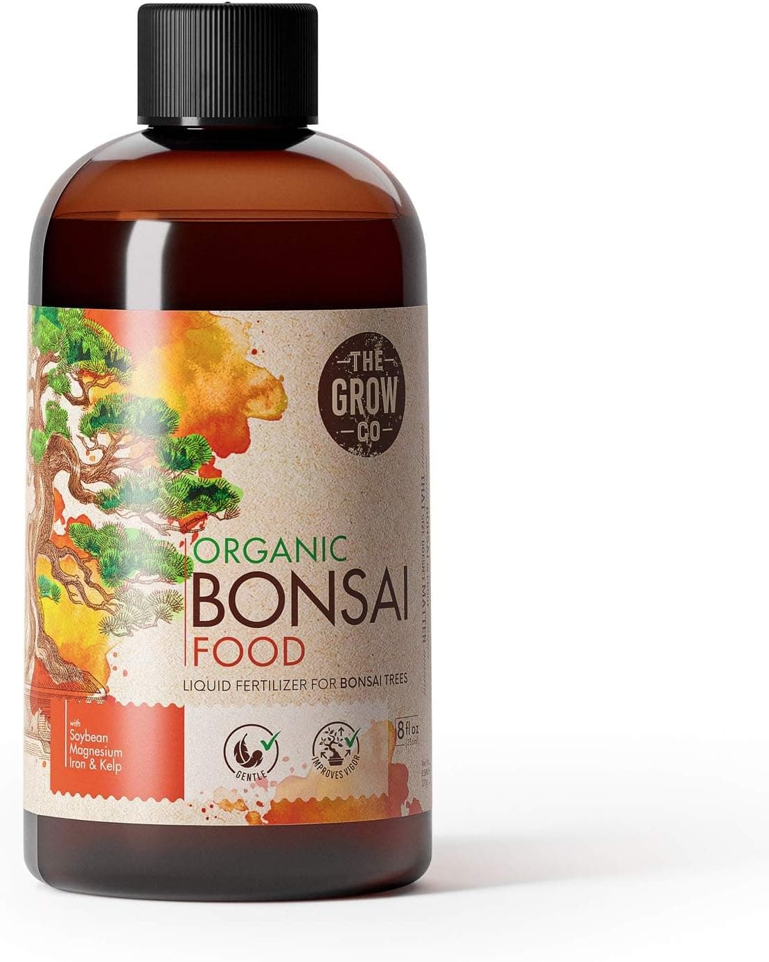 8oz Bonsai Fertilizer Liquid - Organic Bonsai Food Liquid Fertilizer for Long Term Health