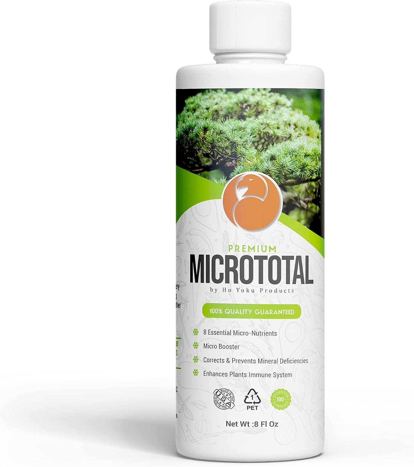 Liquid Bonsai Fertilizer Food Supplement - Micrototal Liquid Tree Fertilizer with Trace Elements