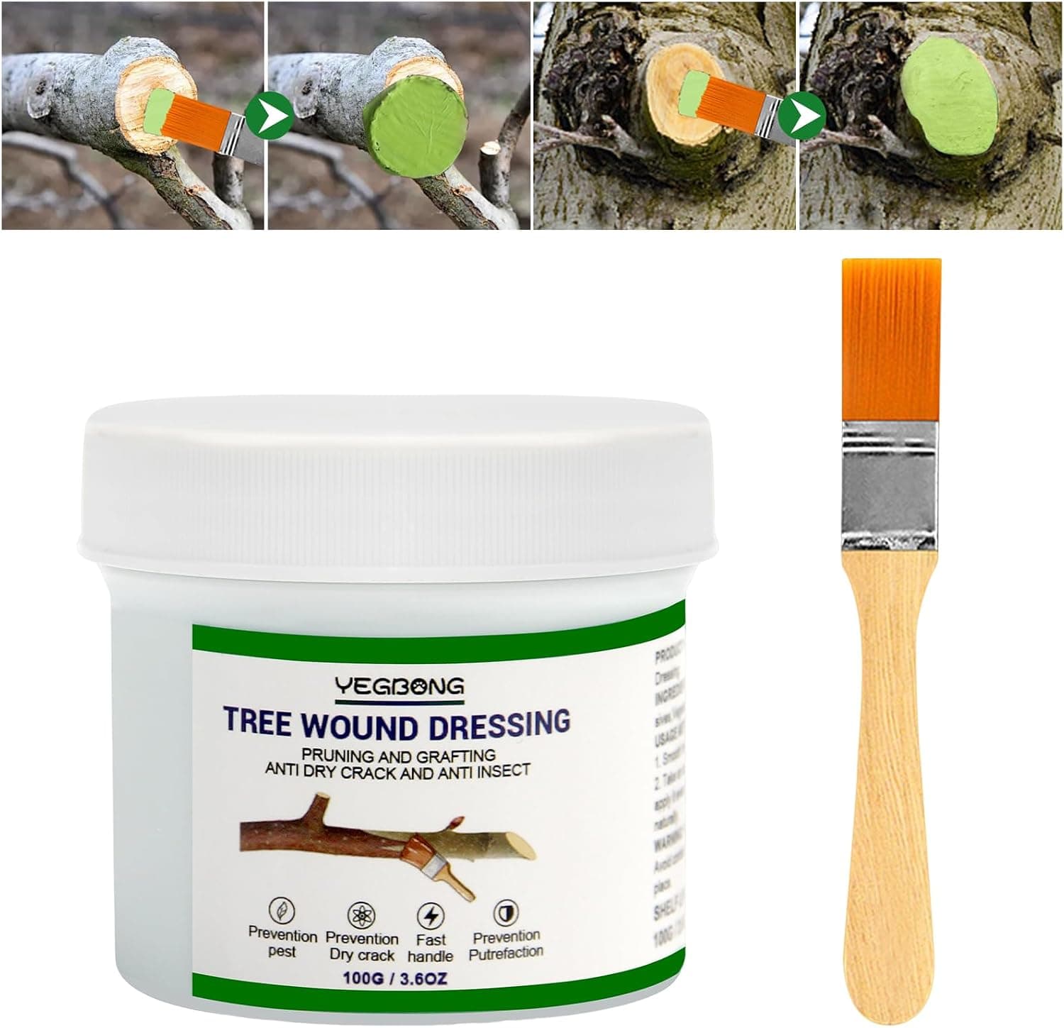 Madrigal Bonsai Pruning Sealer - Tree Wound Healing Paste for Grafting and Pruning Cuts, Fast-Drying